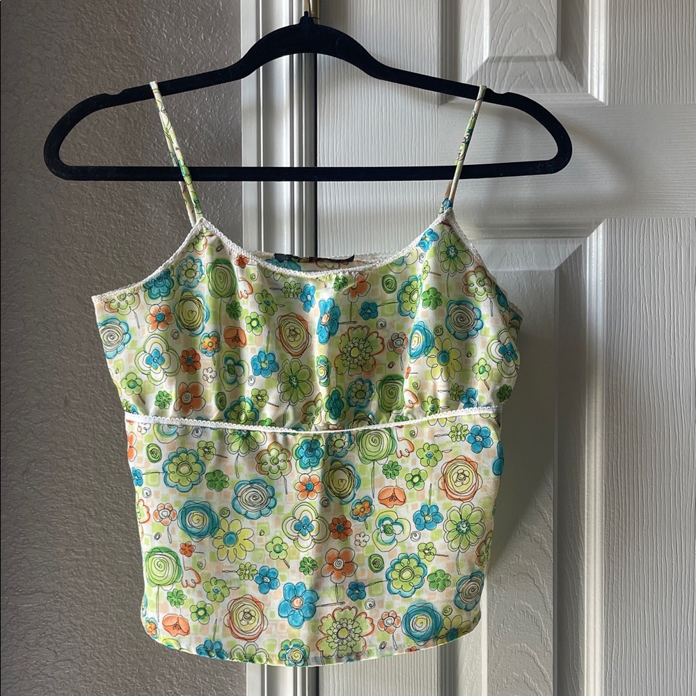 Tempted Multicolor Floral Camisole